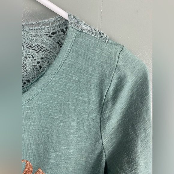 SO - Teal Grow Your World Long Sleeve - L - Picture 3 of 7